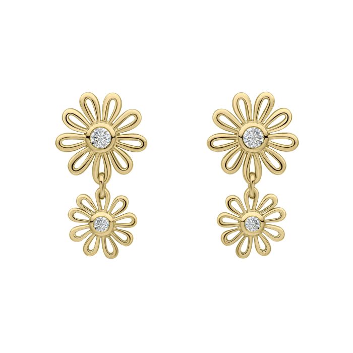 Laura Ashley Thorncliff Daisy Drop Earrings