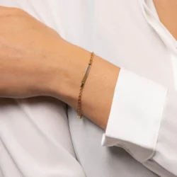 ID Bracelet Yellow Gold