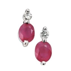 Diamond & Ruby Pendant