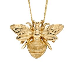 Yellow Gold Bee Pendant