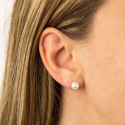 7mm Pearl Stud Earrings