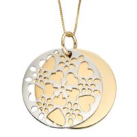 Mandala Multi Disc Drop Pendant