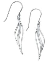 Open Leaf Drop EARRING