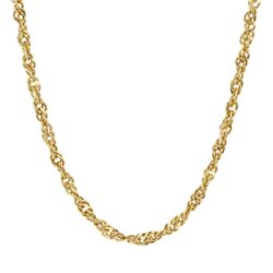 Singapore Chain Necklace in 9ct Gold