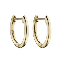 Huggie Gold Earrings 13mm