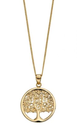 Gold Tree of Life Pendant
